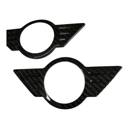 MINI Countryman Aceman J05 U25 Front + Rear Carbon Fibre Badge Cover - Image 4