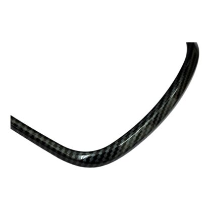 Fiat 500 / Abarth Screen Frame Surround Cover 7” - Plastic, Gloss Black - Carbon Look - Matt Black - Image 8