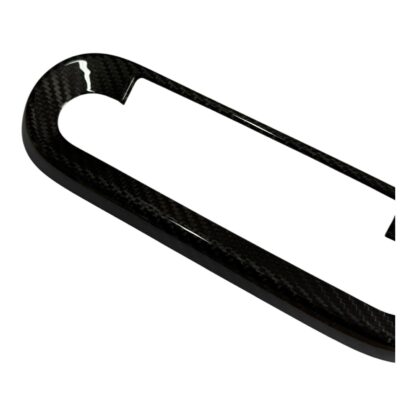 MINI Genuine Carbon Fibre Central Interior Control Button Cover J01 J05 U25 F65 F66 F67 - Image 3