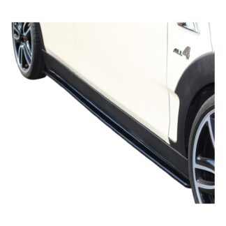 MINI F54 Clubman Maxton Design Side Skirt Splitters Gloss Black