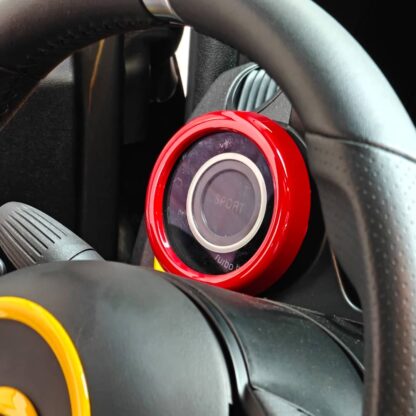 Abarth 500 595 Boost Gauge Pod Ring Face Cover European Models + USA LHD Models - Image 13