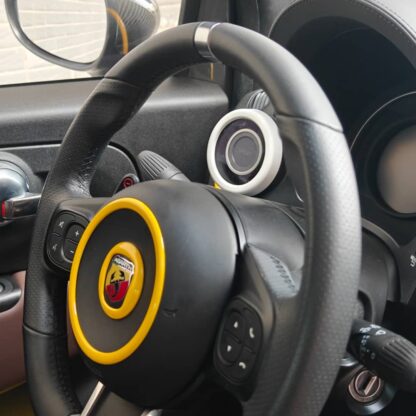 Abarth 500 595 Boost Gauge Pod Ring Face Cover European Models + USA LHD Models - Image 18