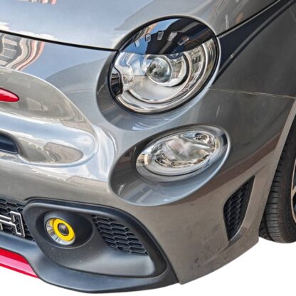 Abarth Xenon Headlight Washer Jet Covers 500 595 695 Head Light Lamp (PAIR) - Image 11