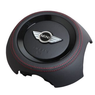 MINI R Series Airbag Cover Replacement - R55 R56 R57 R58 R59 R60 R61 Alcantara - Perforated Leather (Copy)