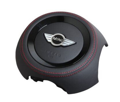 MINI R Series Airbag Cover Replacement - R55 R56 R57 R58 R59 R60 R61 Alcantara - Perforated Leather (Copy)