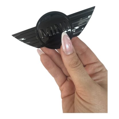 MINI Gloss Black Replacement Badges - R50 R52 R55 R56 R57 - Image 2