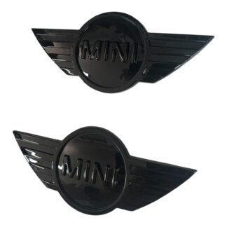 MINI Gloss Black Replacement Badges - R50 R52 R55 R56 R57