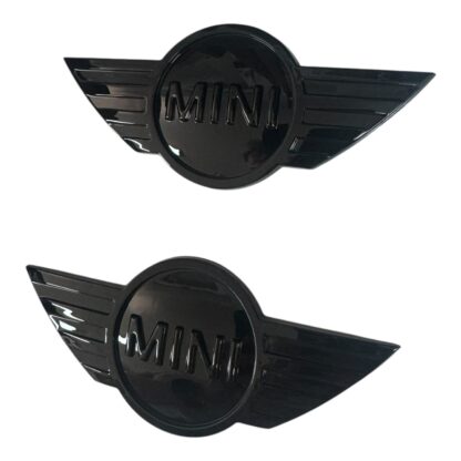 MINI Gloss Black Replacement Badges - R50 R52 R55 R56 R57