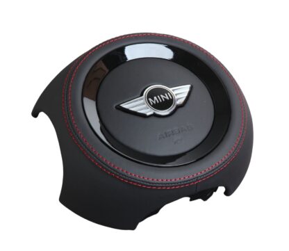 MINI R Series Airbag Cover Replacement - R55 R56 R57 R58 R59 R60 R61 Alcantara - Perforated Leather (Copy) - Image 18
