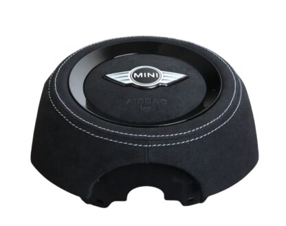 MINI R Series Airbag Cover Replacement - R55 R56 R57 R58 R59 R60 R61 Alcantara - Perforated Leather (Copy) - Image 20