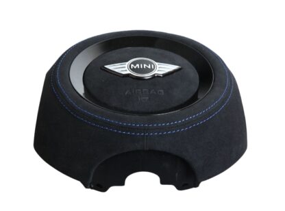 MINI R Series Airbag Cover Replacement - R55 R56 R57 R58 R59 R60 R61 Alcantara - Perforated Leather (Copy) - Image 12