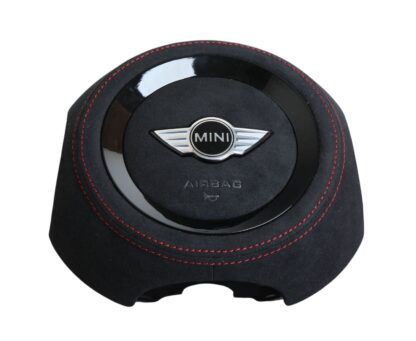 MINI R Series Airbag Cover Replacement - R55 R56 R57 R58 R59 R60 R61 Alcantara - Perforated Leather (Copy) - Image 9