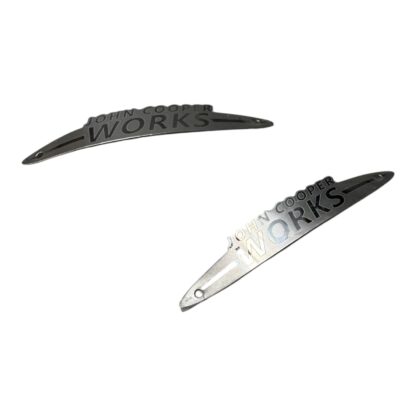 Pair of Replacement JCW Badges for the JCW Carbon Exhaust Tips - Image 4