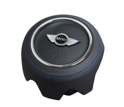 MINI R Series Airbag Cover Replacement - R55 R56 R57 R58 R59 R60 R61 Alcantara - Perforated Leather (Copy) - Image 8