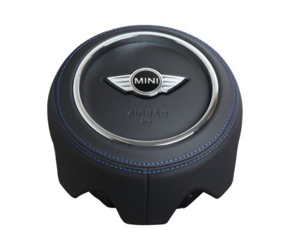 MINI F Series Airbag Cover Replacement - F54 F55 F56 F57 F60 Alcantara - Perforated Leather - Image 19
