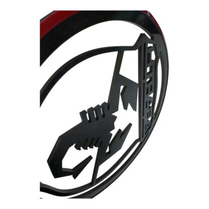 Pair of Genuine Carbon Fibre Front Door Speaker Covers Scorpion Abarth Black - Image 9
