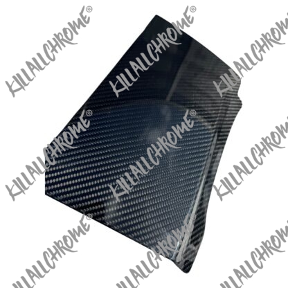 Abarth OBD Port Cover Genuine Carbon Fibre Black Glossy Twill 2 Piece - Right Hand Drive ONLY - Image 7