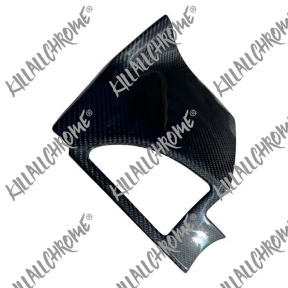 Abarth OBD Port Cover Genuine Carbon Fibre Black Glossy Twill 2 Piece - Right Hand Drive ONLY - Image 8