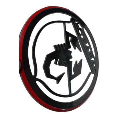 Pair of Genuine Carbon Fibre Front Door Speaker Covers Scorpion Abarth Black - Image 11