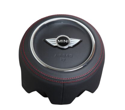 MINI F Series Airbag Cover Replacement - F54 F55 F56 F57 F60 Alcantara - Perforated Leather - Image 15