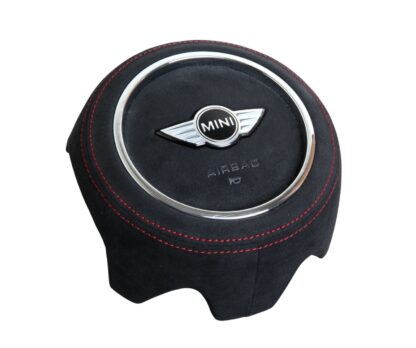 MINI F Series Airbag Cover Replacement - F54 F55 F56 F57 F60 Alcantara - Perforated Leather