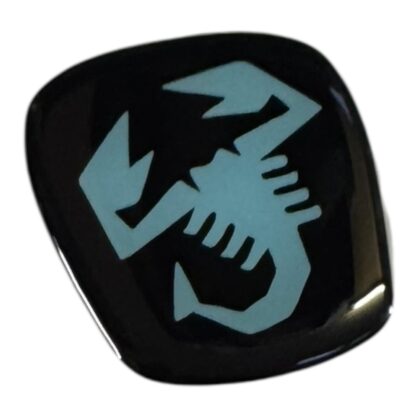 Abarth Steering Wheel Gel Badge Overlay Horn Airbag 500 595 695 - Image 11