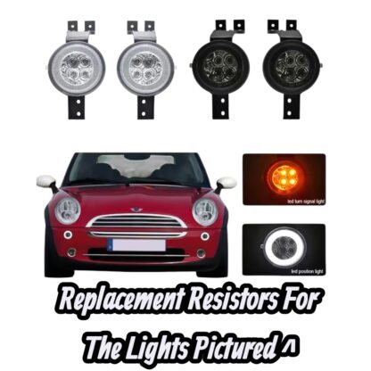 R50 R52 R53 Halo Side Light Resistors Replacements PAIR - KillAllChrome