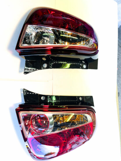 Abarth Rear Tail Lights Series 3 Junyan Replacement Plug + Play Clear Red - Image 3