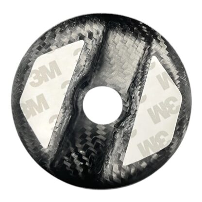 Abarth Fiat 500/595 Internal Fuel Petrol Gas Cap Cover Genuine Carbon - Image 2