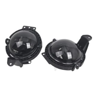 Pair of Smoked Lower Front Fog Lights MINI R55 R56 R57 R58 R59 - 63172751295