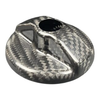 Abarth Fiat 500/595 Internal Fuel Petrol Gas Cap Cover Genuine Carbon