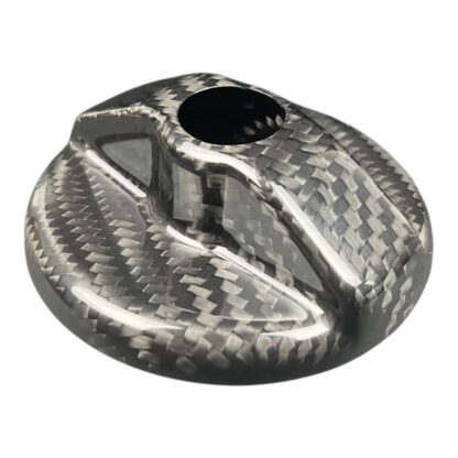 Abarth Fiat 500/595 Internal Fuel Petrol Gas Cap Cover Genuine Carbon