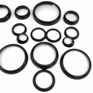 R50 R52 R53 Interior Ring Kit Gloss Black 13 Piece