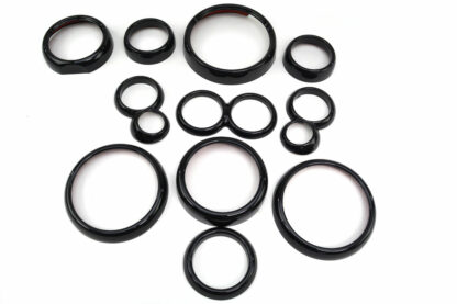 R50 R52 R53 Interior Ring Kit Gloss Black 13 Piece