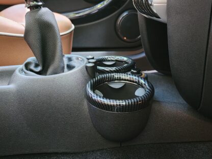 MINI Gen 2 Front Cup + Rear Cup Holder Surround Ring Covers - R55 R56 R57 R58 R59 3 Piece - Image 8