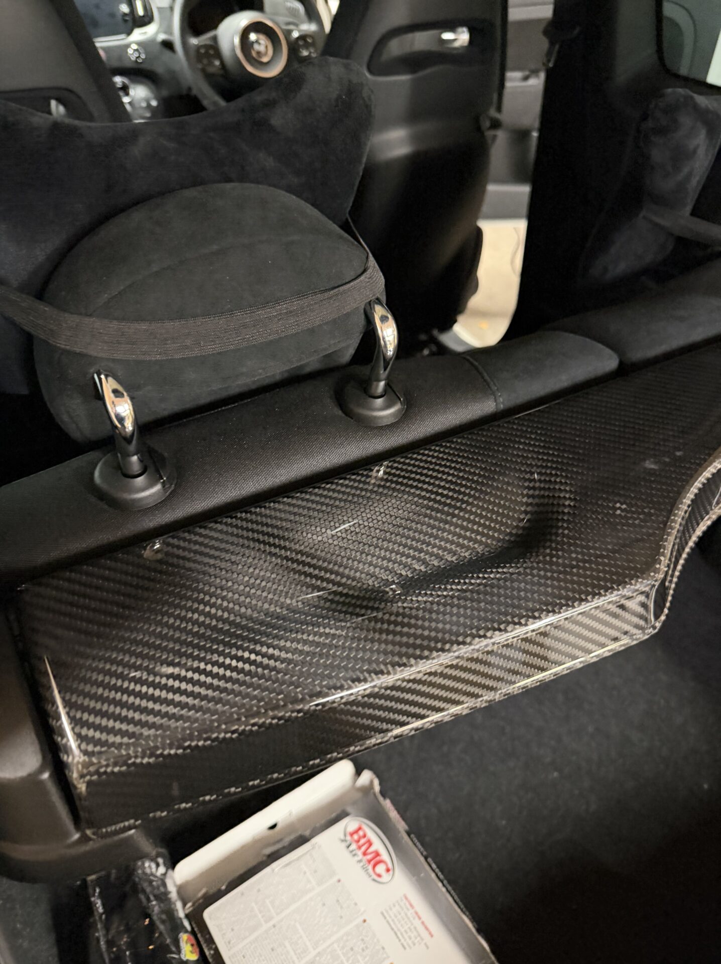 For Abarth 500 / 595 / 695 Parcel Shelf - Genuine Carbon Fibre - Image 5