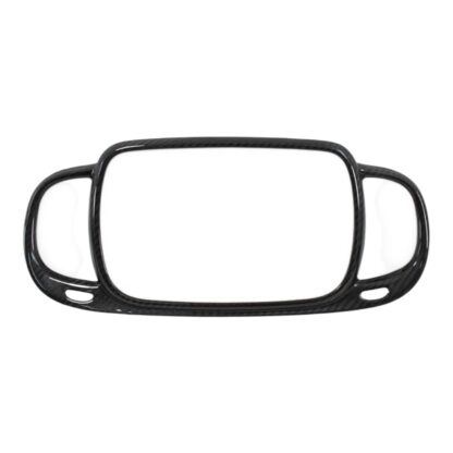 500 595 695 Abarth Full Screen + Air Vent Surround Cover Genuine Carbon Fibre 7”