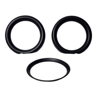 MINI Gen 2 Front Cup + Rear Cup Holder Surround Ring Covers - R55 R56 R57 R58 R59 3 Piece