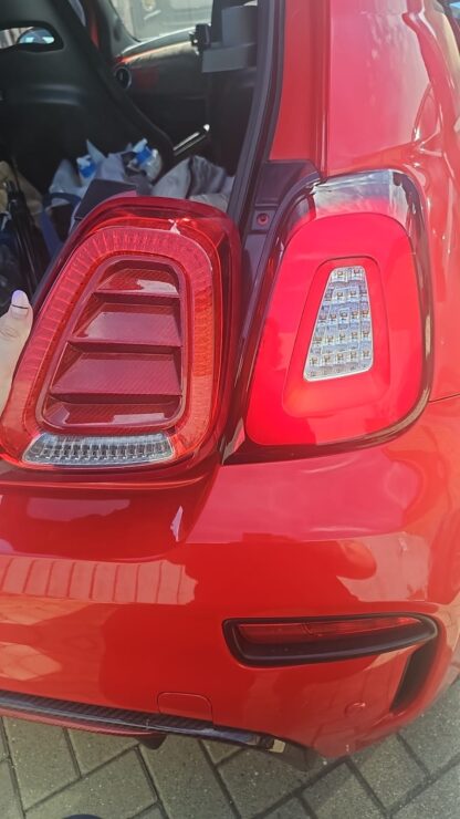 Abarth Rear LED Tail Lamp Replacements Pair Series 4 Fiat 500 595 695 2016-2024 - Image 11