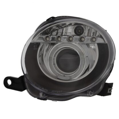Fiat 500 2008-2015 and Abarth 2015-2016 Upgrade Headlights Black Inner LED DRL Projector Xenon Look 595 - Image 8