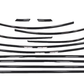 Stick On Black Gloss Strips for MINI R60 Countryman Belt Line 2007 - 2015 Beltline