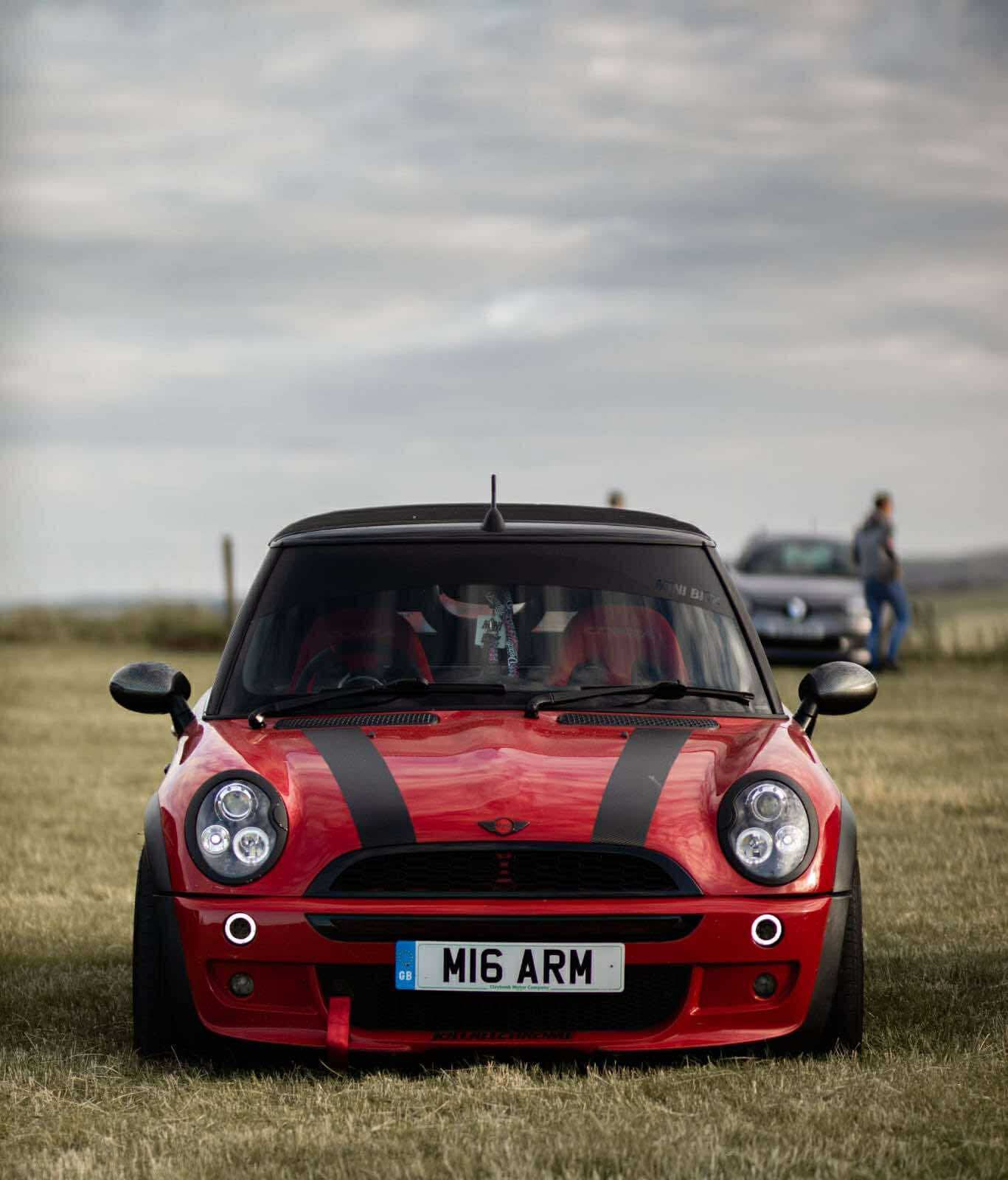 For BMW Mini R50 R53 2001-2004 Upgrade Headlights Black Inner LED Angel Eye Halo Projector Xenon Look RHD - Image 9