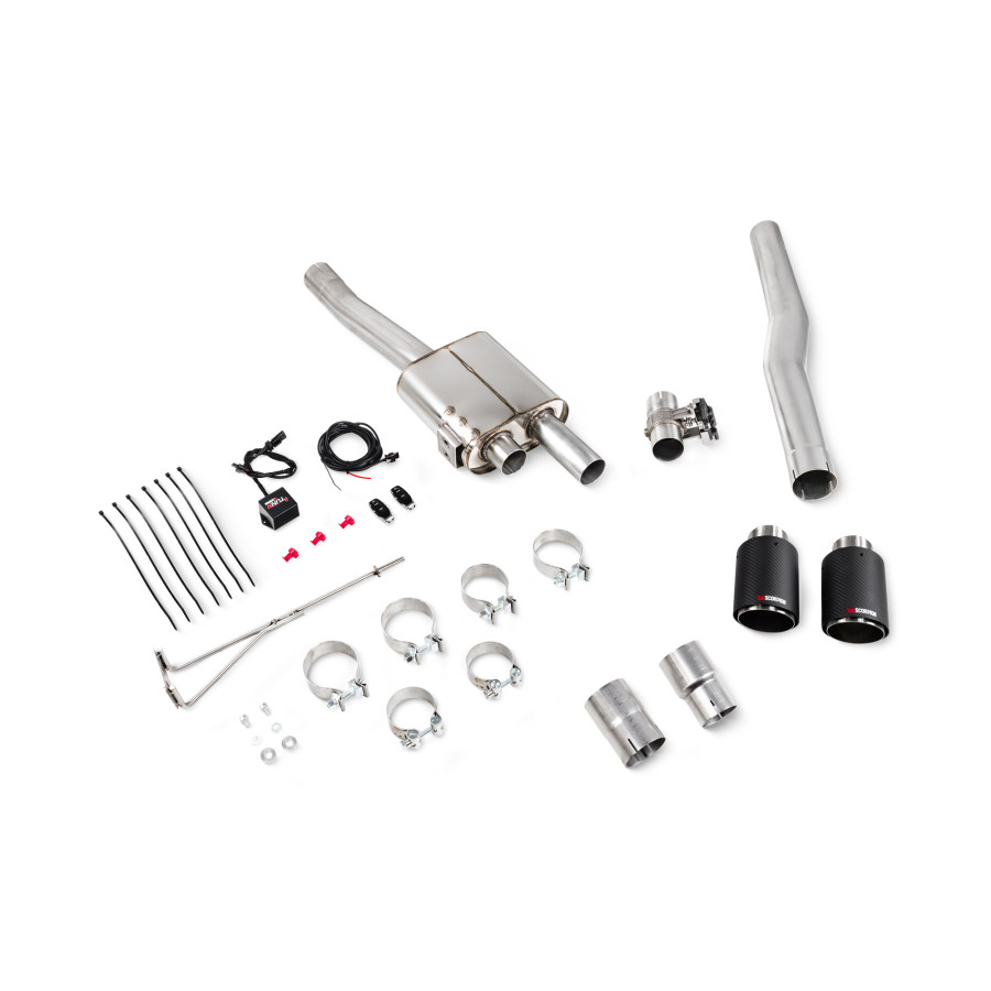 For MINI F56 Cooper S + JCW - Valved (TUNR) GPF Model 2019 - 2024 (UK & EU) - Carbon Tips