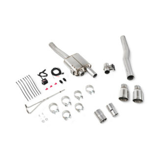 For MINI F56 Cooper S + JCW - Scorpion Valved (TUNR) GPF Model 2019 - 2024 (UK & EU) - Daytona Polished Tips