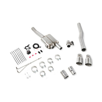 For MINI F56 Cooper S + JCW - Scorpion Valved (TUNR) GPF Model 2019 - 2024 (UK & EU) - Daytona Polished Tips