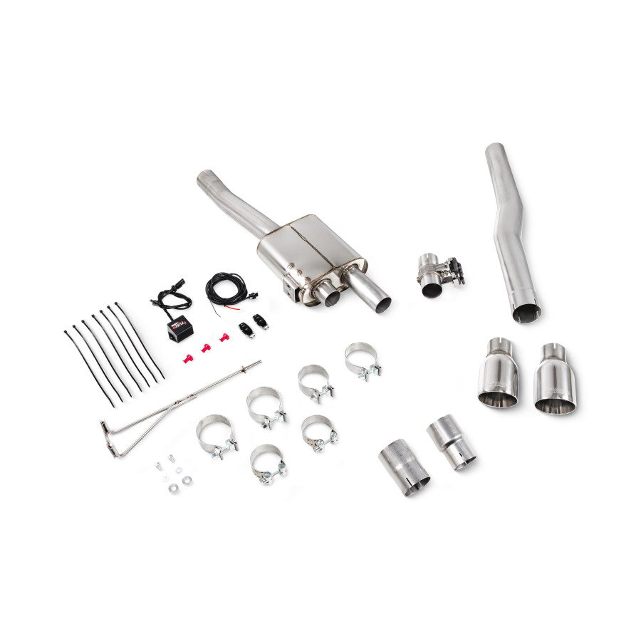 For MINI F56 Cooper S + JCW - Scorpion Valved (TUNR) GPF Model 2019 - 2024 (UK & EU) - Daytona Polished Tips