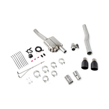 For MINI F56 Cooper S + JCW - Scorpion Valved (TUNR) GPF Model 2019 - 2024 (UK & EU) - Black Ceramic Tips