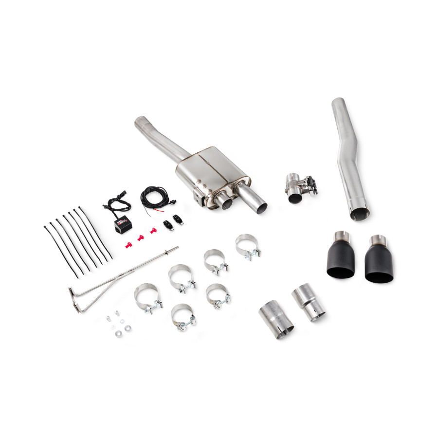 For MINI F56 Cooper S + JCW - Scorpion Valved (TUNR) GPF Model 2019 - 2024 (UK & EU) - Black Ceramic Tips