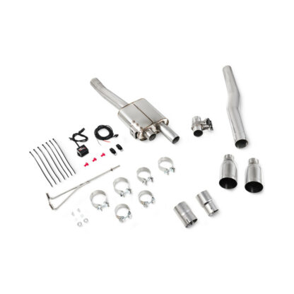 For MINI F56 Cooper S + JCW - Scorpion Valved (TUNR) GPF Model 2019 - 2024 (UK & EU) - Polished STW 100mm Tips