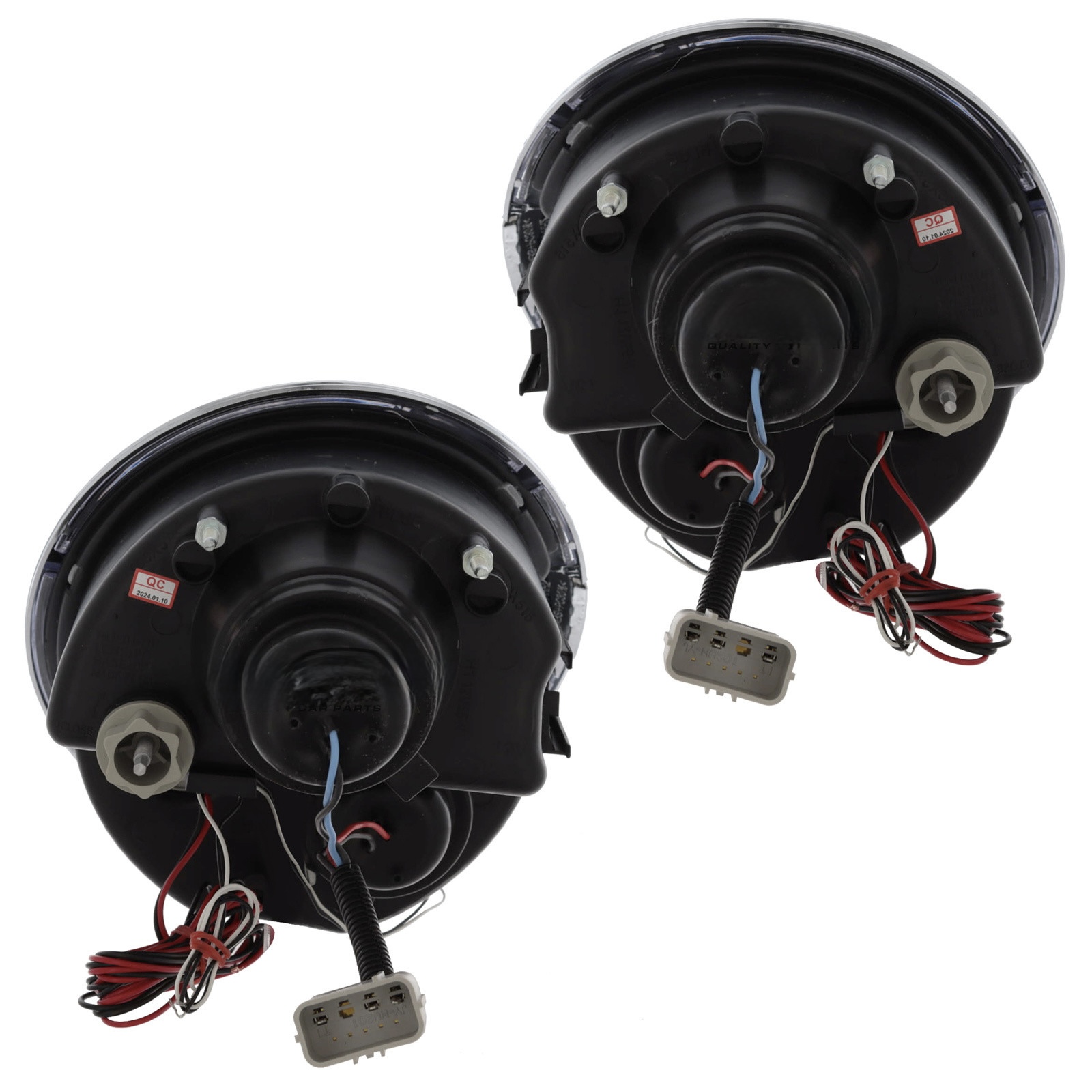 For BMW Mini R50 R53 2001-2004 Upgrade Headlights Black Inner LED Angel Eye Halo Projector Xenon Look RHD - Image 4